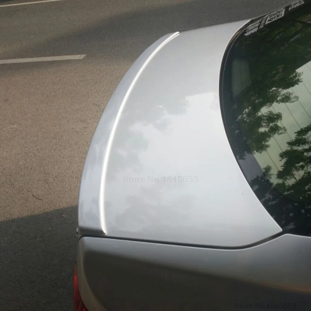 Для Toyota Corolla 2007 2013 Автомобильный задний черный спойлер авто ABS пластик