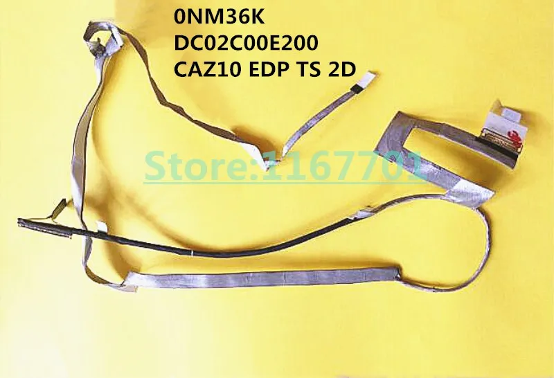 

New Original Laptop/notebook LCD/LED/LVDS cable for Dell Latitude E7280 7280 0NM36K DC02C00E200 CAZ10 EDP TS Touch 2D