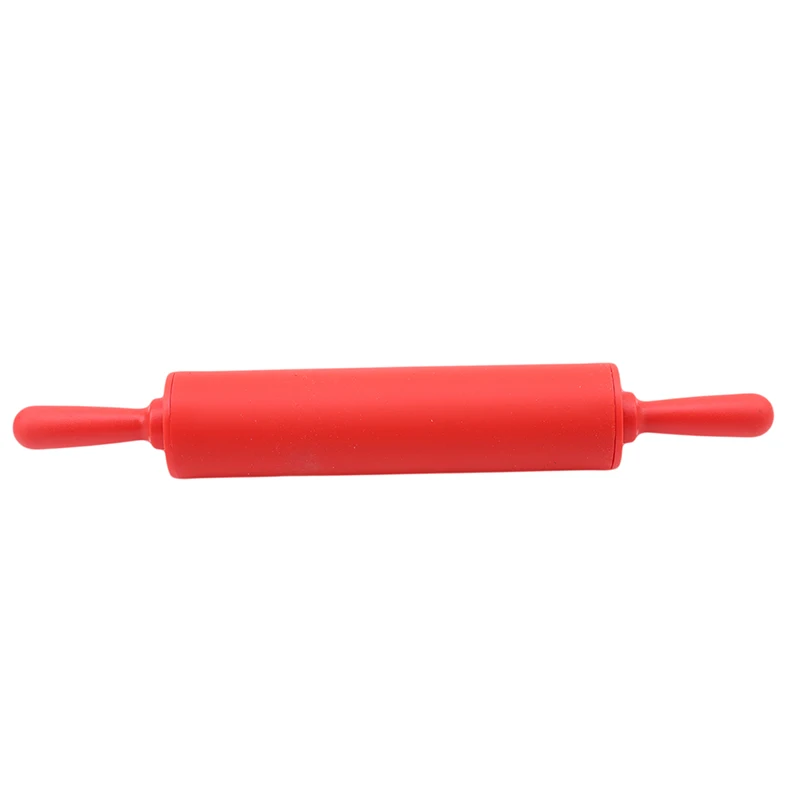 Антипригарный силиконовый рулонный штифт для пищевых продуктов Fondant Rolling Pin DIY