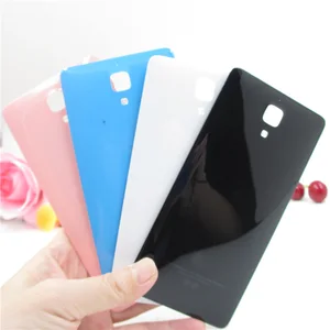 Mobile Phone Housings For Xiaomi mi 4 mi4 Housing Battery Door Plastic Back cover case For Xiaomi mi