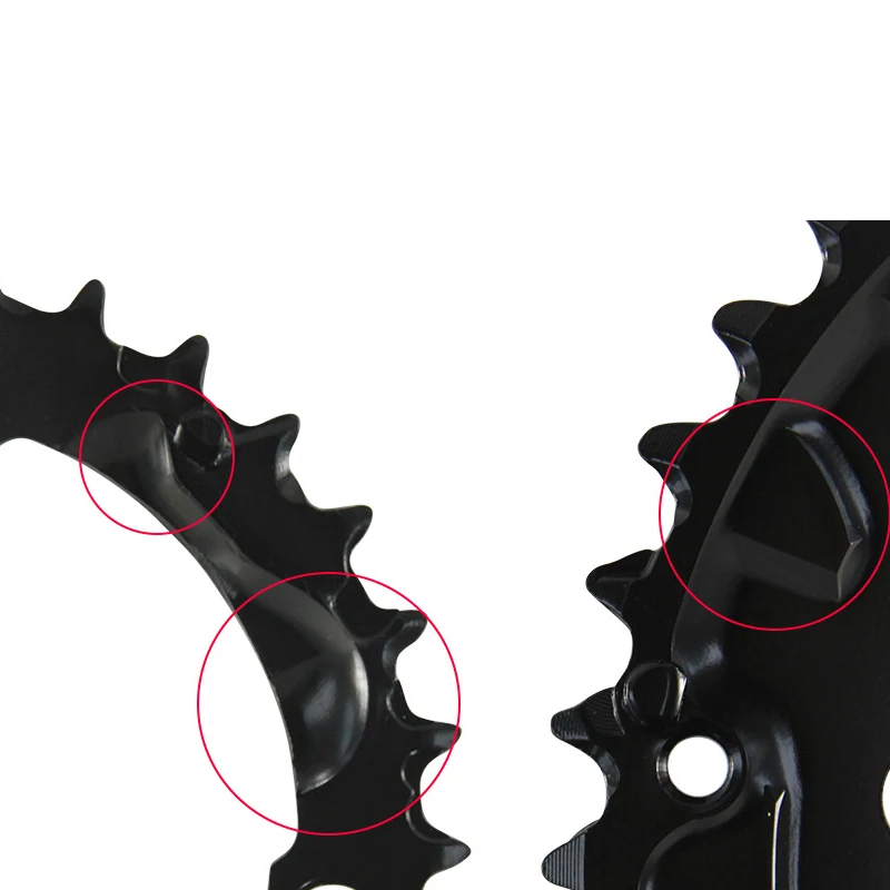 Велосипедная передняя Звездочка шатун для горного велосипеда пластина зуба 22T 24T