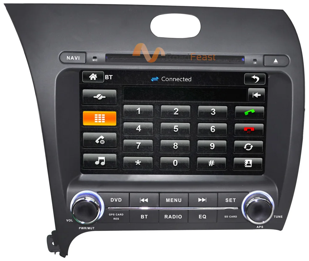 Автомобильный dvd плеер RoadRision 8 дюймов для Kia Cerato Pro K3 Forte 2013 2014 с 3G GPS навигацией Bluetooth