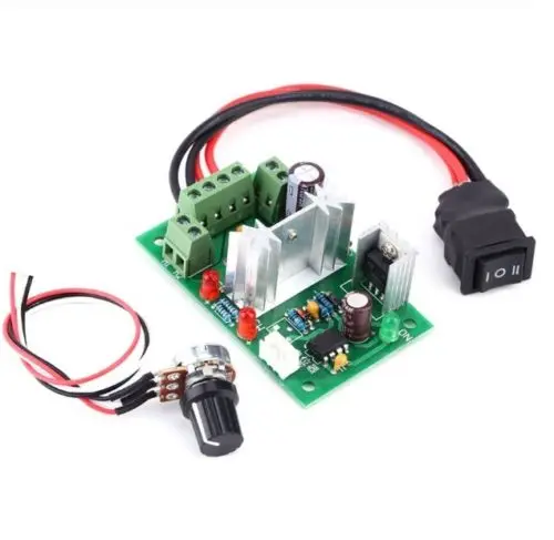 

PWM Max 200W 6V 12V 24V реверсивный переключатель, регулируемый