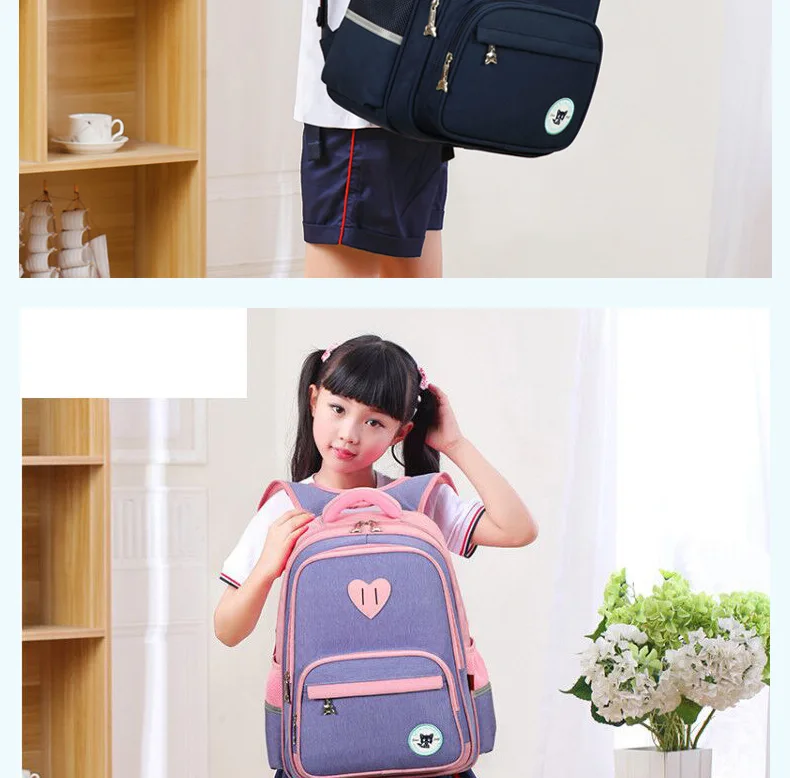 Mochila hombre ортопедический модный детский школьный рюкзак сумка для девочки водонепроницаемый рюкзак Детская школьная сумка sac a dos femme