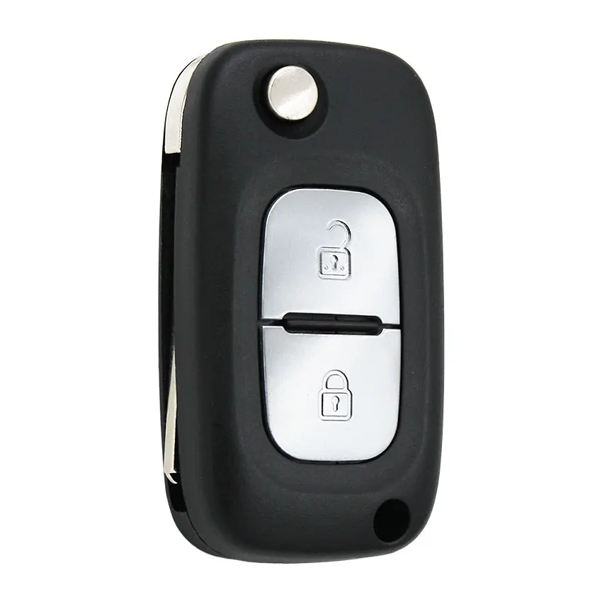 Флип дистанционный ключ 2 кнопки 433 МГц с чипом ID46 PCF7961 для Renault Megane 3 Scenic 3 Clio 3 Twingo Kangoo Master Modus VA2