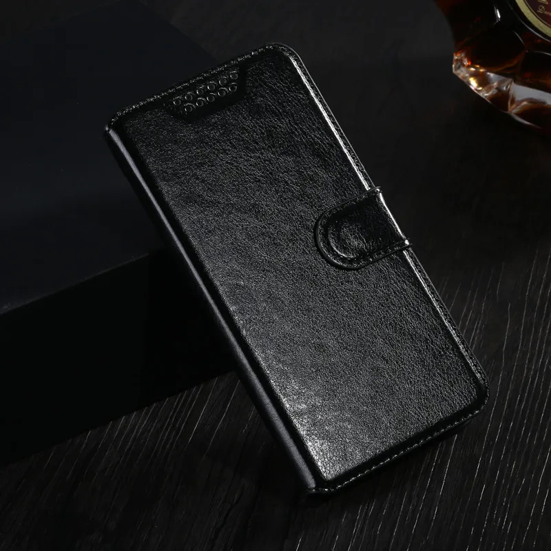Чехол с откидной крышкой для ZTE Blade L7 кожаный бумажник силиконовый чехол из ТПУ