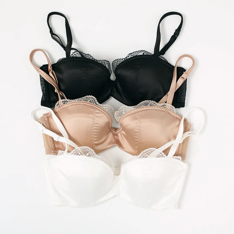 S114 подвесок из блестящего атласа хлопок застежкой молнией на спине комплект с