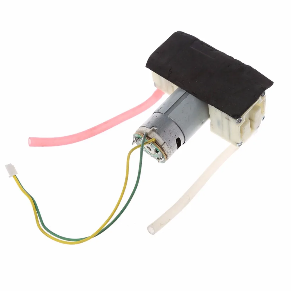 DC 12 V-15 V микро насосы отрицательное давление всасывания мембранный Двойной Головкой Вакуумный Насос