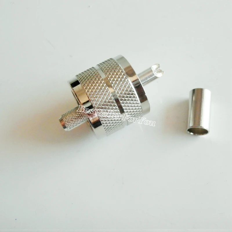 10 шт. зажимы для кабеля RG58 RG142 LMR195|plug connector|plug maleplug m |