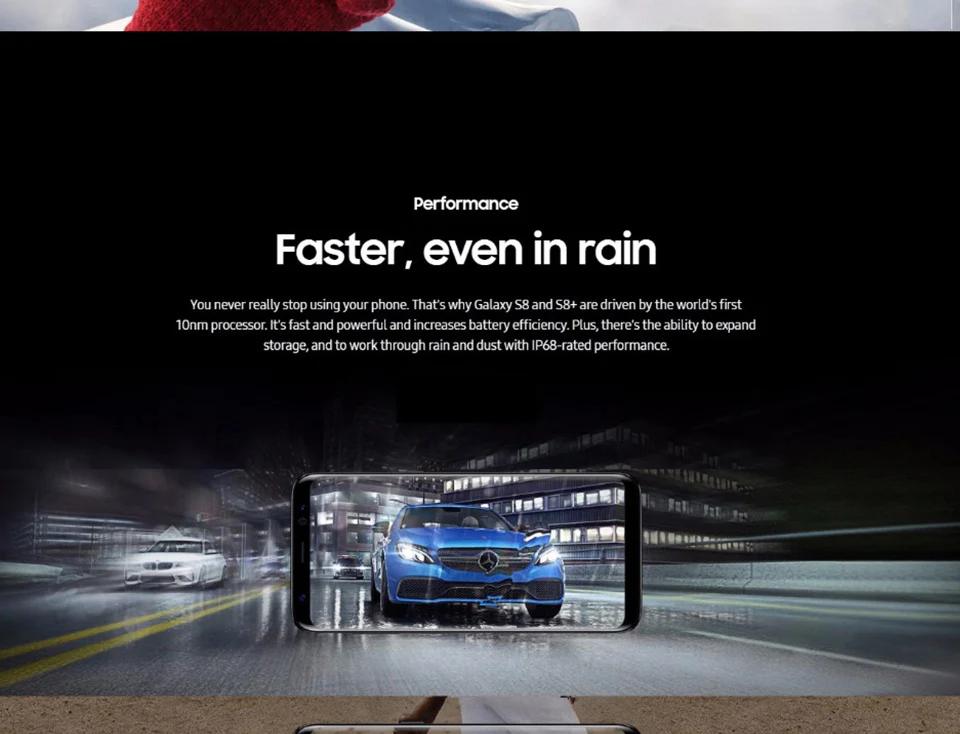 Samsung Galaxy S8, SM-G950F, G950F, G950U, 4G, LTE, четыре ядра, 4 Гб RAM, 64 ГБ ROM, 5,8 дюймов, 12 МП, отпечаток пальца, мобильный телефон Android