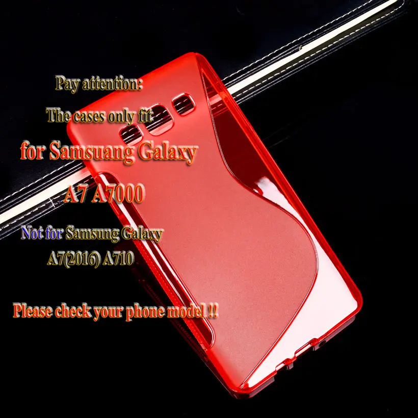 red Deyonte чехол для samsung Galaxy A7 Duos A700FD A700F A700K/A700S/A700L A7000 A7009 A700H A700YD A700 A9700 крышка - Цвет: red