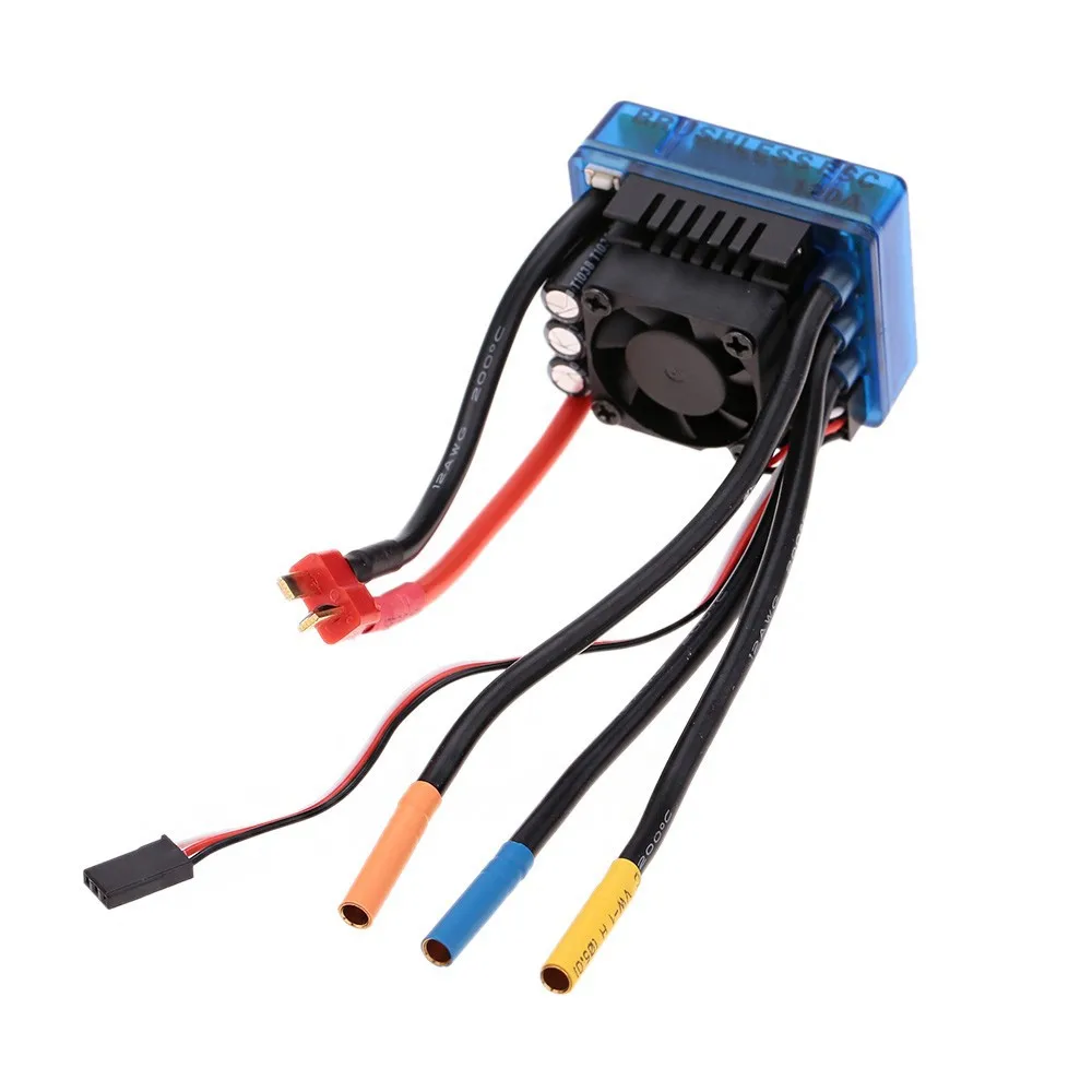 3670 2650KV 2150KV 1900KV 4 полюса Бесконтактный бесщеточный двигатель с 120A ESC и светодиодная