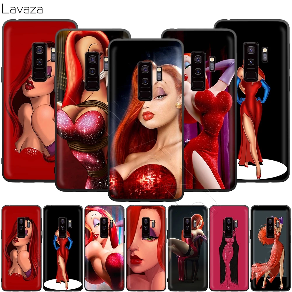 Сексуальный чехол Jessica Rabbit для Samsung Galaxy S20 S10 S9 S8 S7 S6 Plus Note 9 8 M30 M20 M10 Edge Lite Ultra|Бамперы|