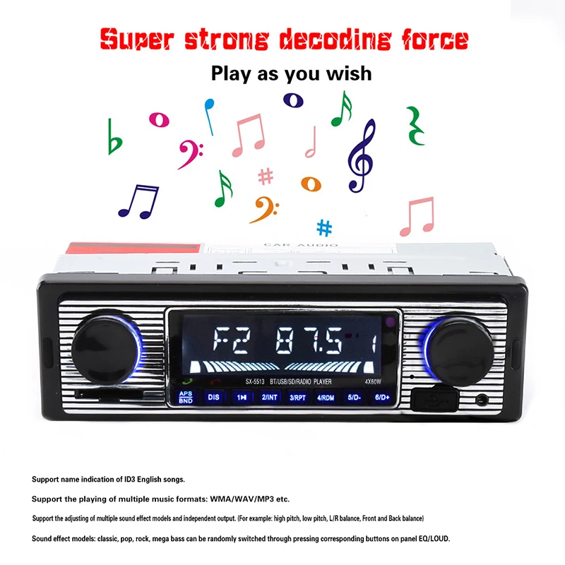 2 5 &quotавтомобильный радиоприемник 1 DIN 12 V автомобиль радио плеер Bluetooth Стерео FM MP3