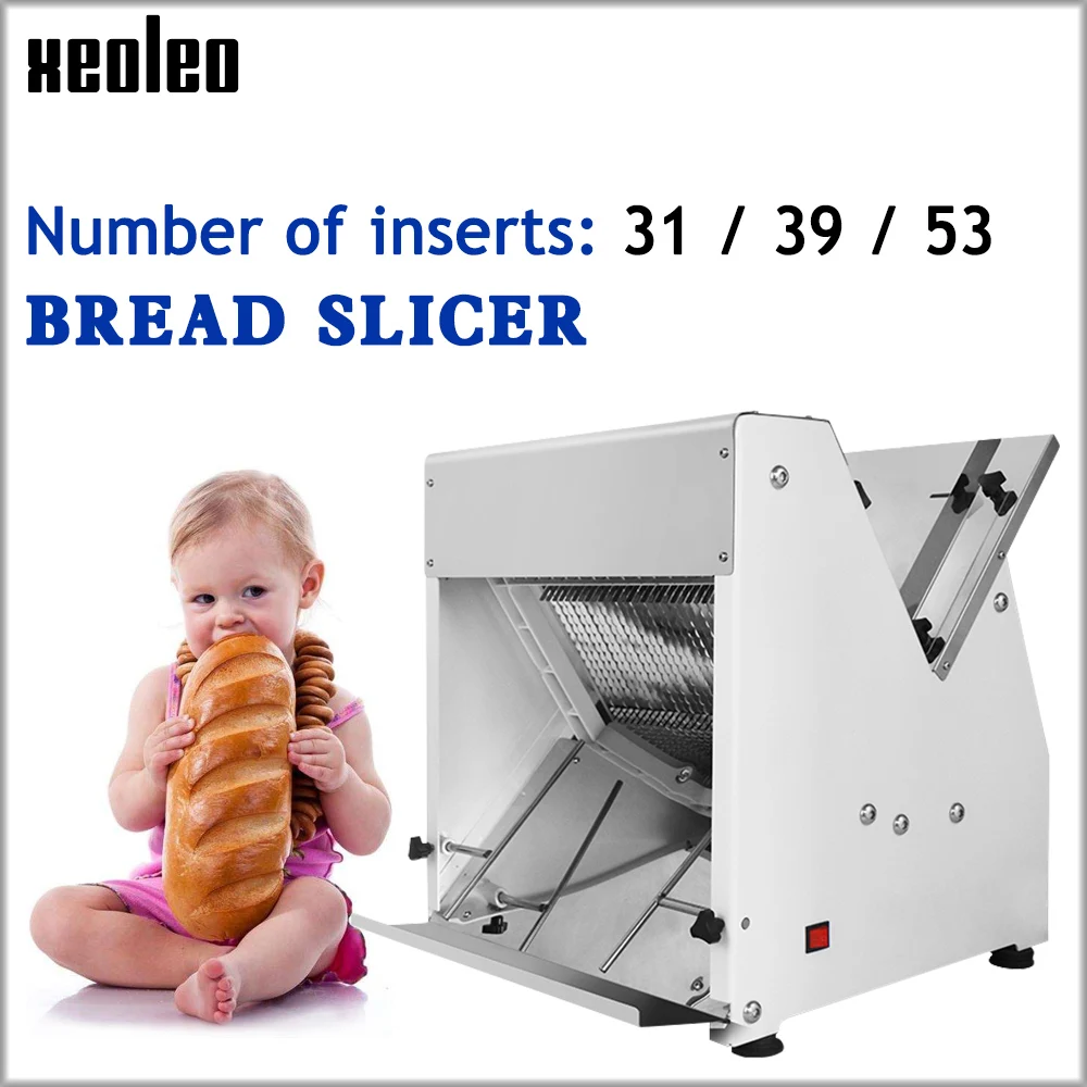 Máquina de Corte Xeoleo Comercial Slicer Elrctric Torradas Aço Inoxidável Automático Fabricante Pão
