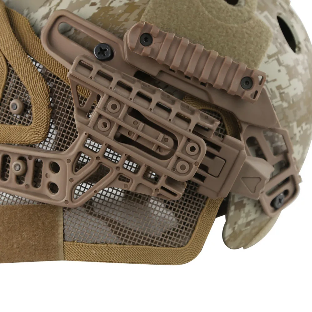 WoSporT G4 System Set Тактический шлем для страйкбола военных пейнтбола с общей защитой