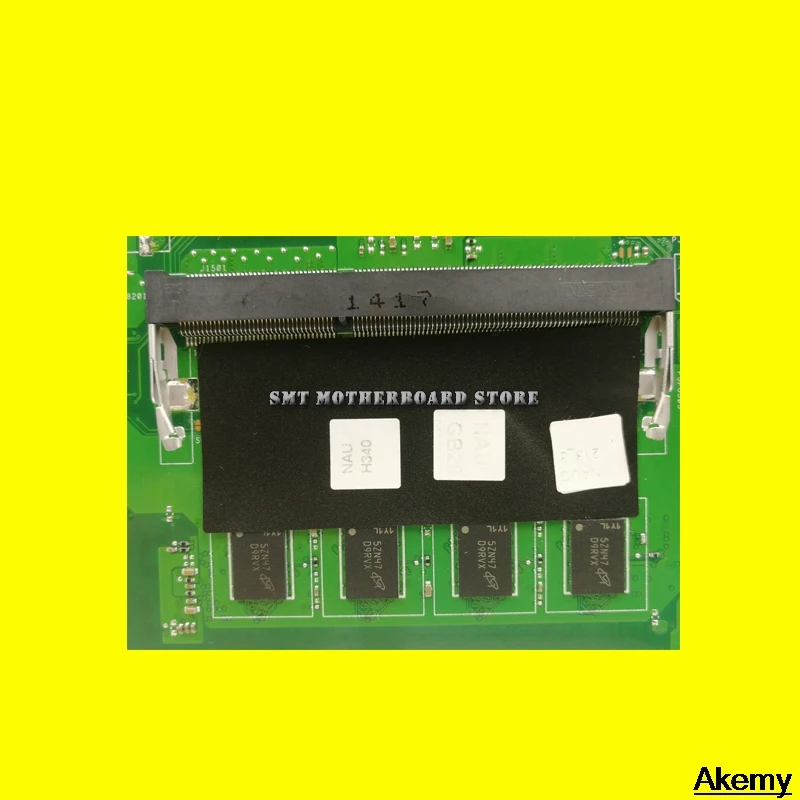 X751SA материнская плата для ноутбука 4 Гб RAM N3700 CPU For Asus X751S X751SJ X751SV тестовая Тест 100% ok