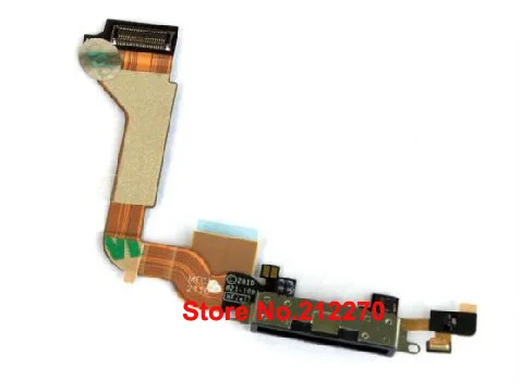 Подлинный новый оригинальный для iPhone 4 USB док разъем зарядное устройство гибкий