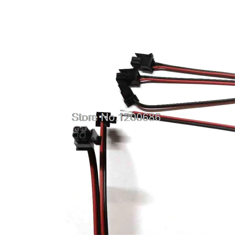 20 см 22AWG Molex P/N 43025 0400 4 контактный Micro Fit 3 0 двухрядный (4 цепи) Мужской длинный кабель