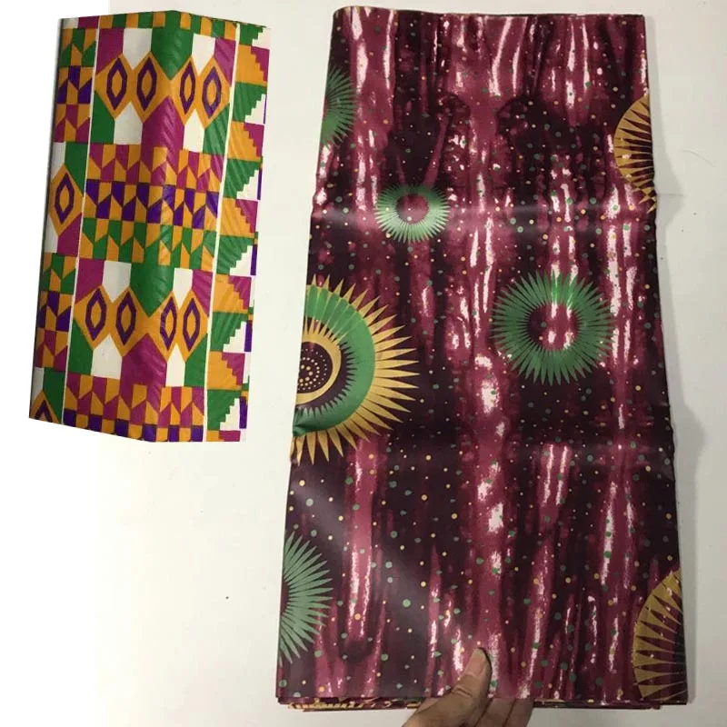 Африканская ткань Bazin riche ткань tissu africain хлопок вышитые Базен riche getzner с тюлевым кружевом комплект африканская кружевная ткань