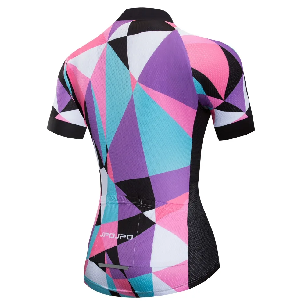 

Women Cycling Jersey Short Sleeve Breathable Cycling Clothing Quick Dry Downhill Bike Jersey Team MTB Bicycle Jersey