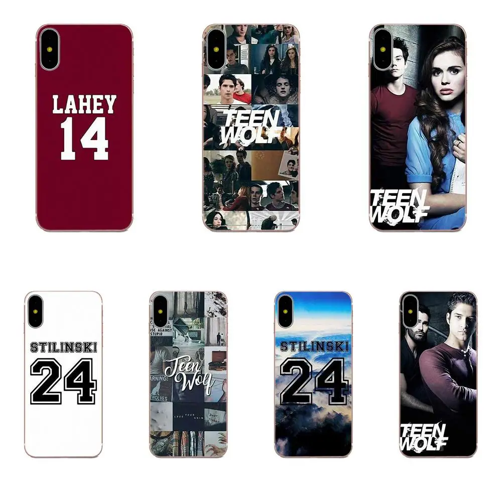 Teen Wolf Stilinski 24 Lahey Мягкий ТПУ коробка для звонков Apple iPhone X XS Max XR 4 4S 5 5C 5S SE 6 6S 7 8
