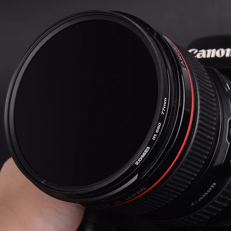Zomei ИК 68 680 нм ФИЛЬТР IR68 X-Ray Ик Фильтр для DSLR SLR объектив камеры 52 мм 58 72 77 Для Canon Nikon