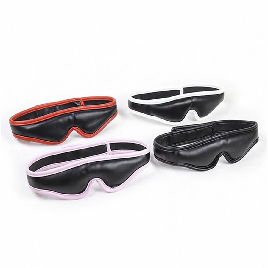 Мягкий Глаз Сна Маска Тень Обложка Кожа Путешествия Relax Спящая Завязанными