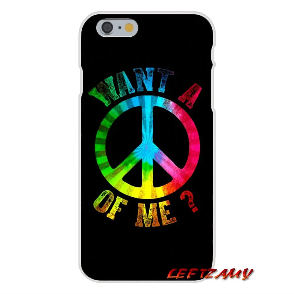 Для iPhone X XR XS MAX 4 4s 5 5S 5C SE 6 S 7 8 Plus Хиппи Psychedelic аксессуары чехлы для