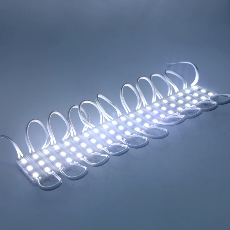 SZYOUMY 5630 SMD СВЕТОДИОДНЫЙ модуль 3 светодиода DC12V водонепроницаемый светодиодный