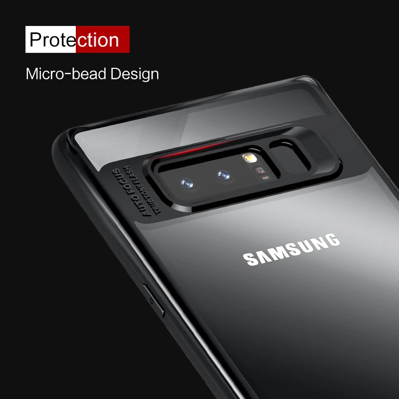 Для samsung Galaxy Note 8 чехол USAMS ультра тонкая задняя крышка ТПУ для Note8 полный защитный