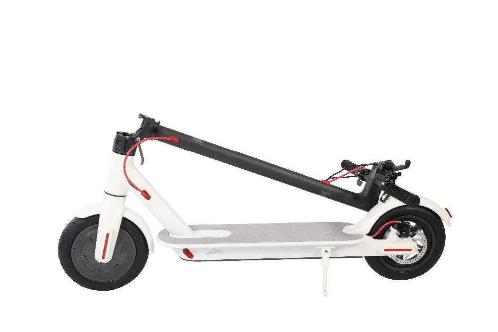 Оригинальный умный электрический скутер KickScooter двухколесный складной с длинным