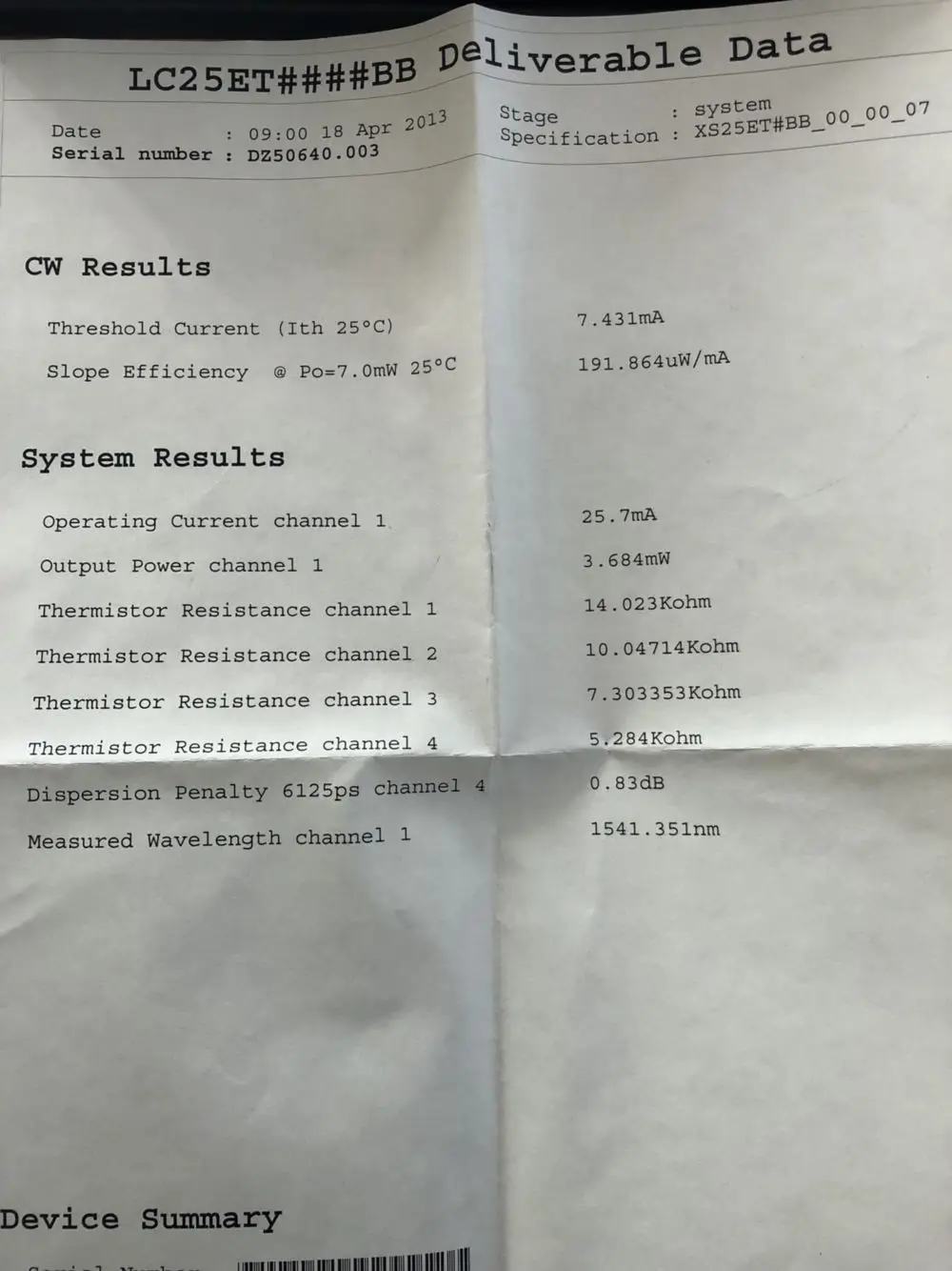 OCLARO LC25ET4135BBK 1541nm 1550nm 7mw DFB волоконный лазер J28 оптоэлектронное устройство|Детали