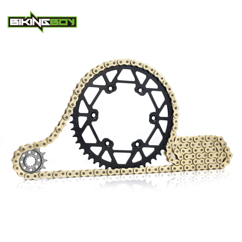 BIKINGBOY передняя 13T Задняя 48T 49T 50T 51T 52T звездочки 520 120L X ring набор для Suzuki RMZ RM Z 250 13 14 15 16