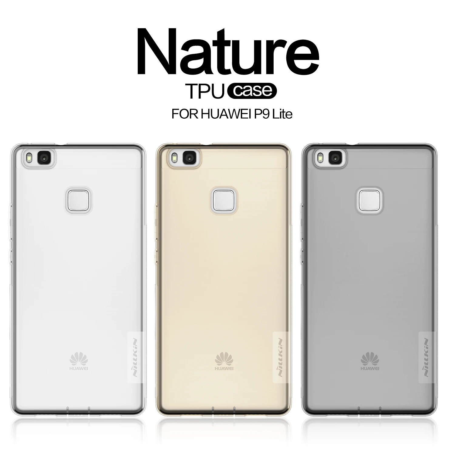 

Original NILLKIN Ultra Thin Slim TPU Case For Ascend Huawei P9 Lite Hight Quality Soft TPU Back Phone Cover For Huawei P9 Lite