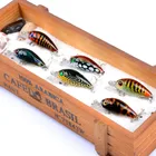 Peche 6 шт.компл. приманки для ловли карпа, воблеры и крутящиеся приманки, жесткие приманки для ловли карпа, Topwater Mini Minnow Pesca Isca