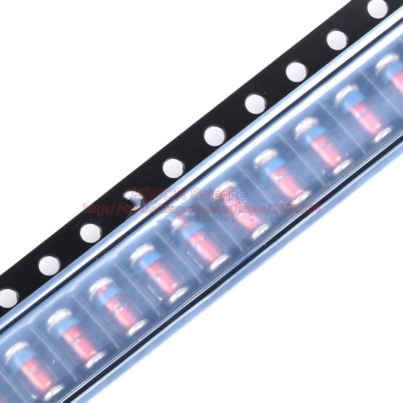 (100 шт./лот) ZMM22V 0 5 Вт SMD зенерские диоды зенерский диод 22 в 1/2 Кремниевые планарные