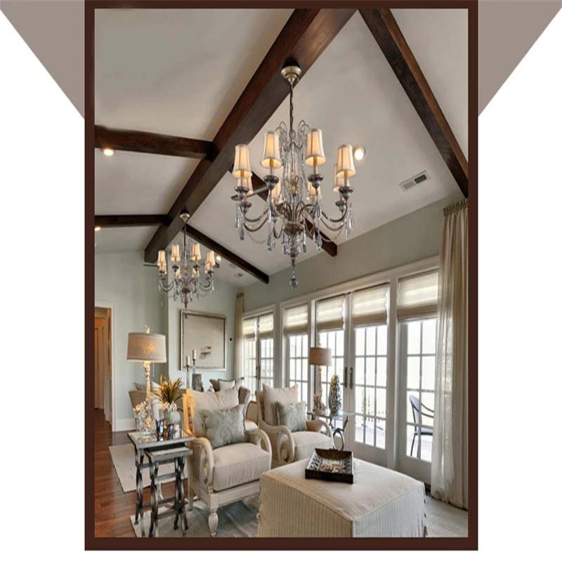 Хрустальные Роскошные люстры K9 американская европейская Классическая Подвесная