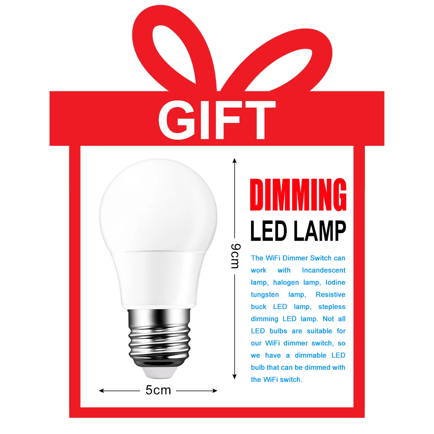 Светодиодный диммер 220 В умный сенсорный светильник ель с Wi Fi панель регулируемой