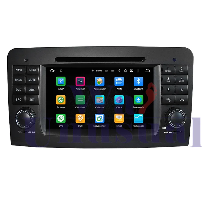 WANUSUAL Android 8.0 GPS Navigation For Benz ML W164 GL X164 (2005 2006 2007 2008 2009 2010 2011 2012) DVD Player 2 Din Video | Автомобили