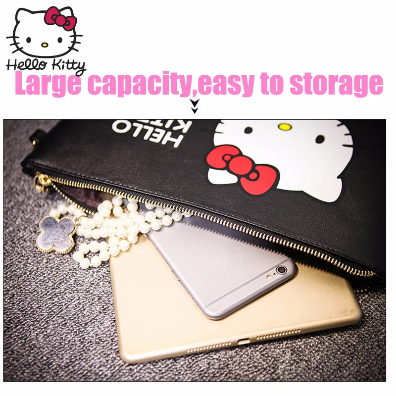 Сумка-мессенджер Hello Kitty Женская мини кожаная сумка с мультяшным конвертом