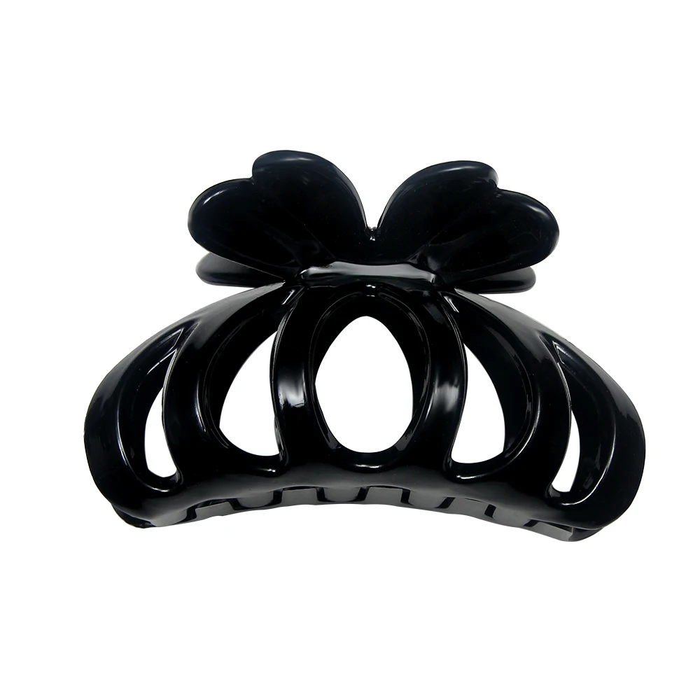 

Flower Girls Hairpins Black Hair Claw Crab Plastic Hair Clips for Women Barrettes Hair Claws for Women Hair Accessories Headwear