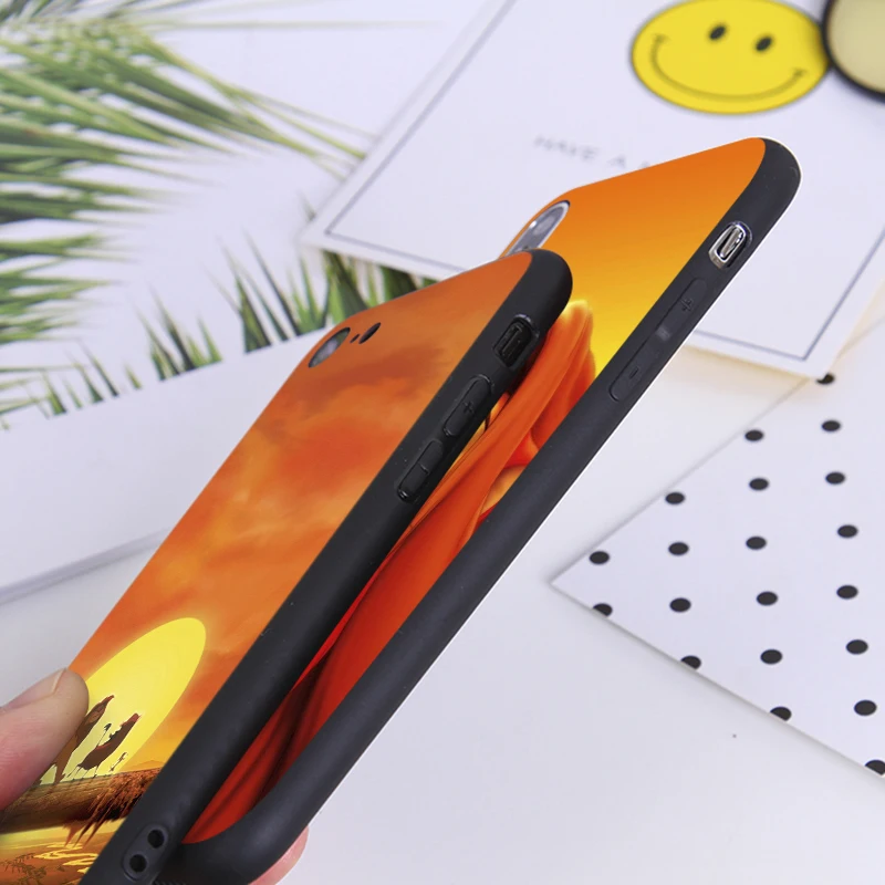 The Lion King Simba Animal Hakuna Matata Cartoon Soft Silicone Phone Case for iPhone X XS MAX XR 7 8 6 6S plus 5S SE |