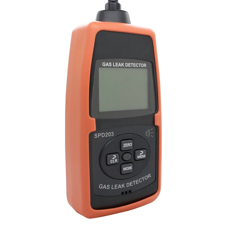Детектор Утечки природного газа ЖК метана горючих газов анализатор утечки