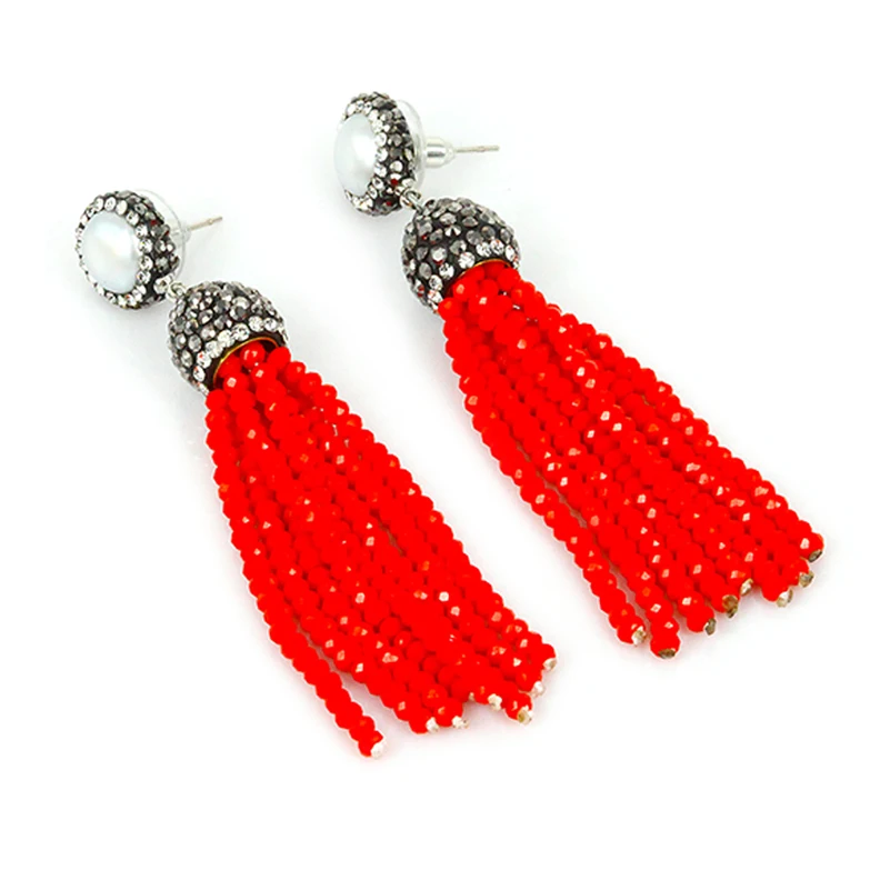 2018 высококачественные женские модные богемные стильные разноцветные стеклянные