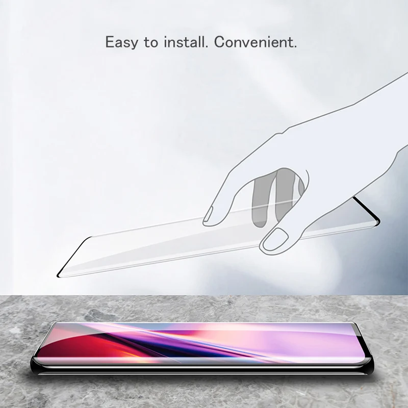 5D полное покрытие закаленное стекло для Oneplus 7 Pro 6 6T Защитная пленка экрана 5 5T 3 3T