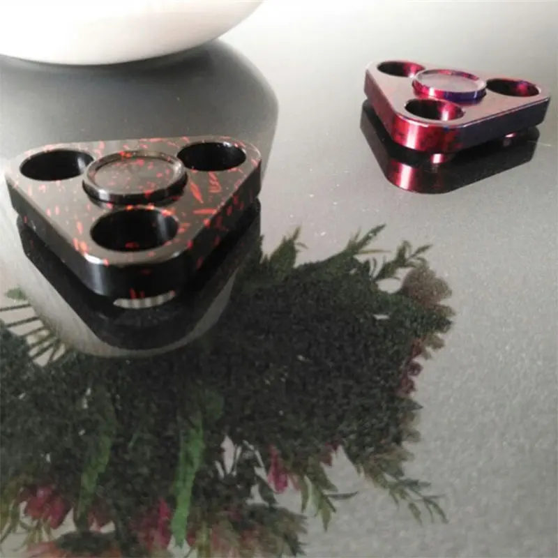 Phantom Starry Night Fidget Spinner флуоресцентный зеленый фиолетовый алюминиевый ручной