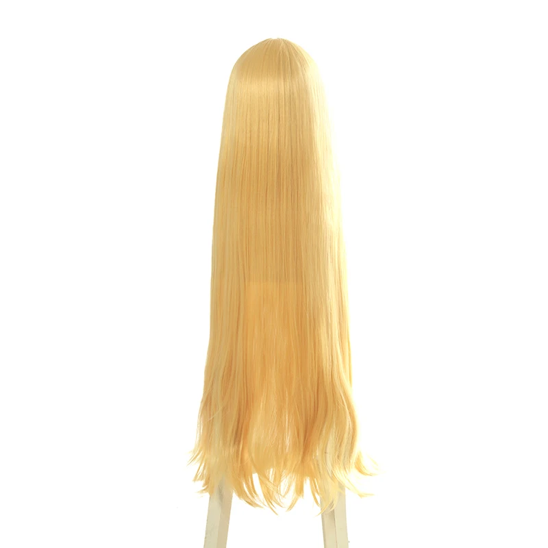 Blonde L-email парик Tate no Yuusha no Nariagari Filo, парики для косплея, длинные светлые прямые парики для косплея, термостойкие синтетические волосы - Цвет: Blonde