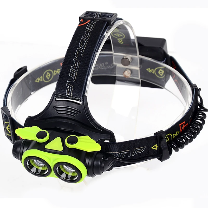 Litwod z207305A 2 шт. CREE XML L2 8000лм светодиодный налобный светильник Micro usb Перезаряжаемый налобный светильник 18650 или 3* AA батареи