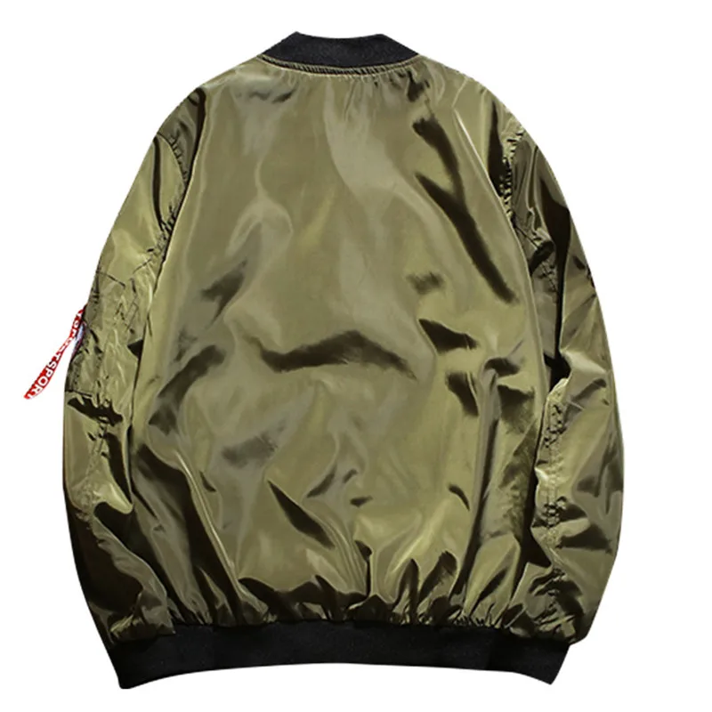 Высококачественная Мужская осенняя куртка пилот Ma1 тонкая армейская